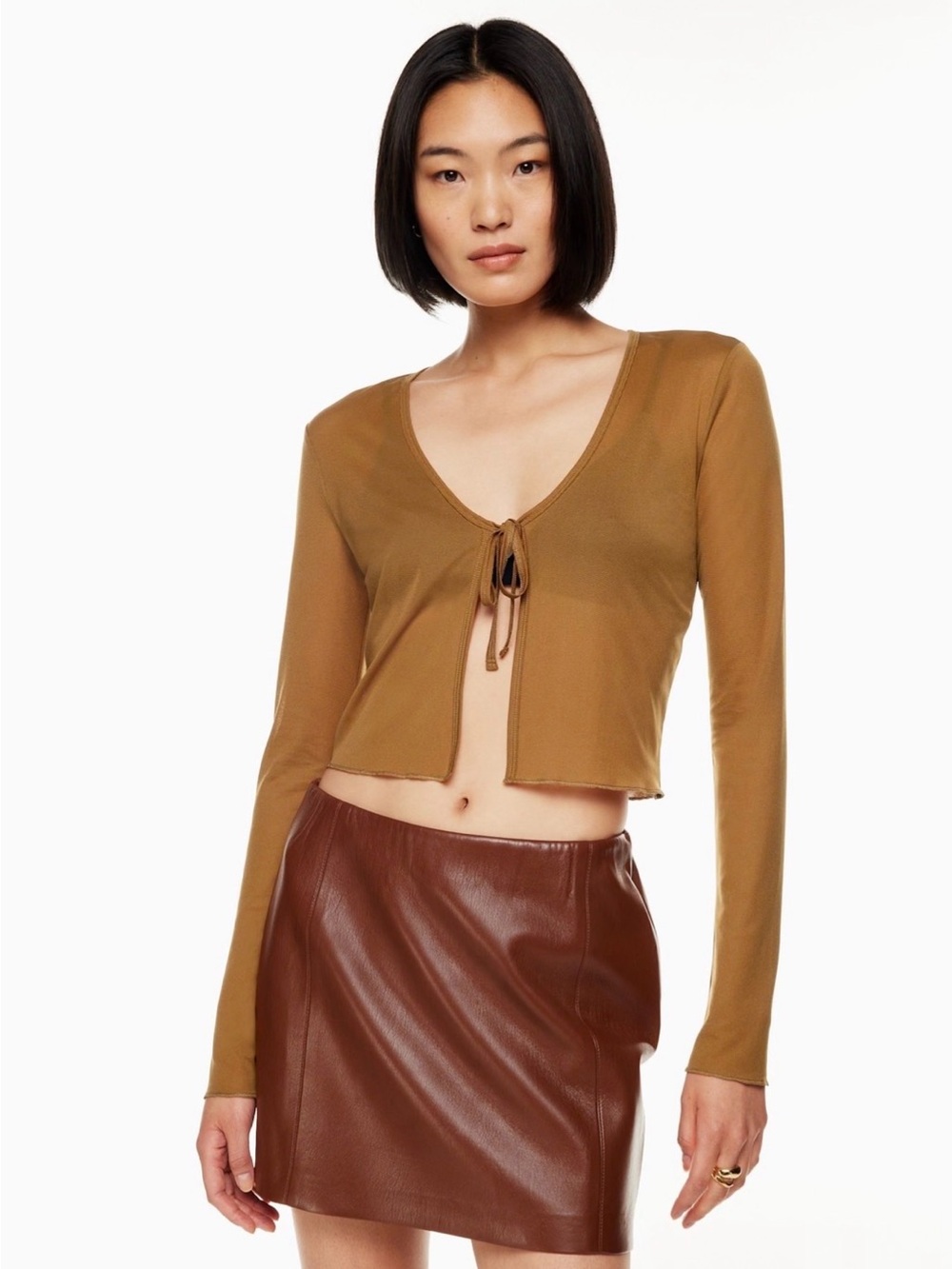 Wilfred Tie-Front Longsleeve